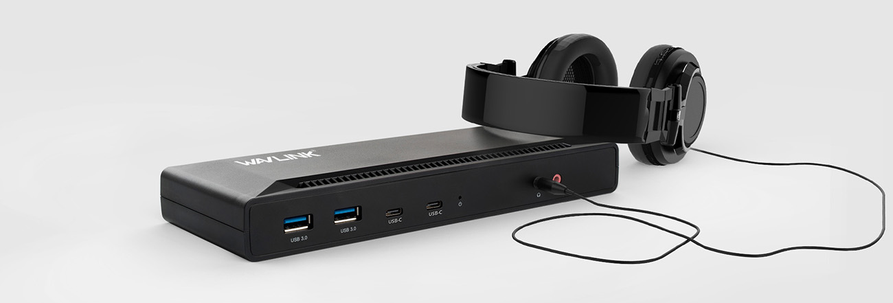 Wavlink USB C Dual 4K HDMI&DP Universal Docking